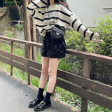 スリーブフリルフレンチプルオーバー