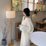 カラーシャギーカーディガン