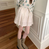 スカラップリボンパターンスカート