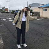 カジュアルトレンチジャケット