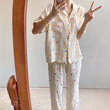 カラードットルームウェア