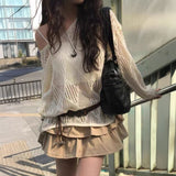 ウェスタンスルーメッシュニット