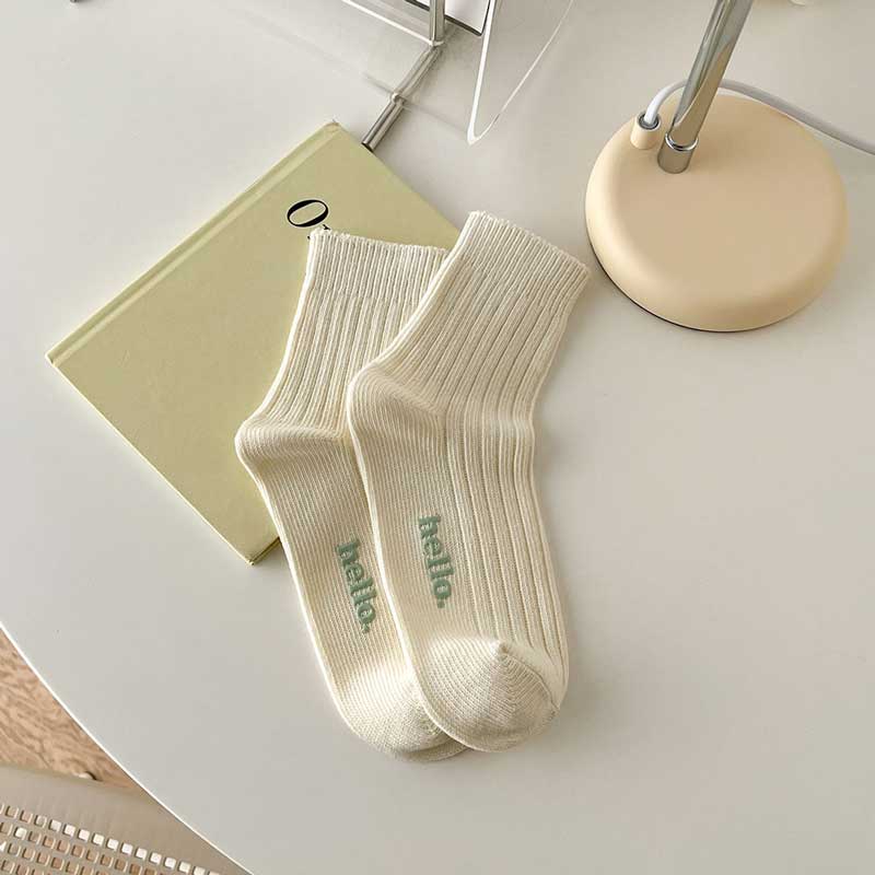 パステルミントリブソックス