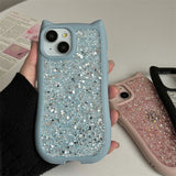 【iPhone17対応】スパークリングキャットiPhoneケース