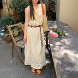 ボタニカルマキシワンピース