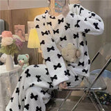 モノトーンシックリボンルームウェア