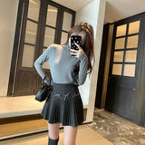 ミニリボンフレンチプリーツスカート