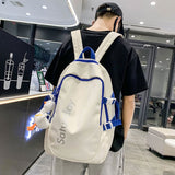 カラージップフロントロゴリュック