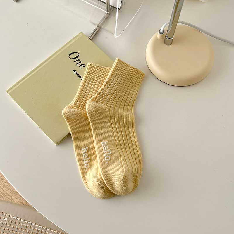 パステルミントリブソックス