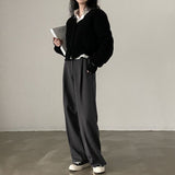 インボタンカーディガン