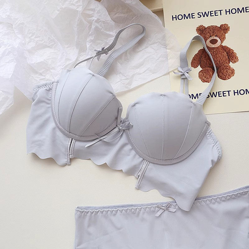 シェルカップブラ&ショーツSET