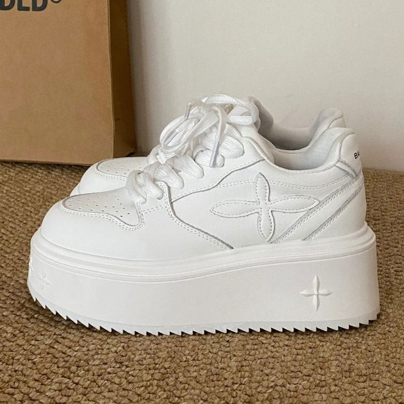 クロスマークハイソールスニーカー