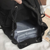 ストリングバスケットリュック