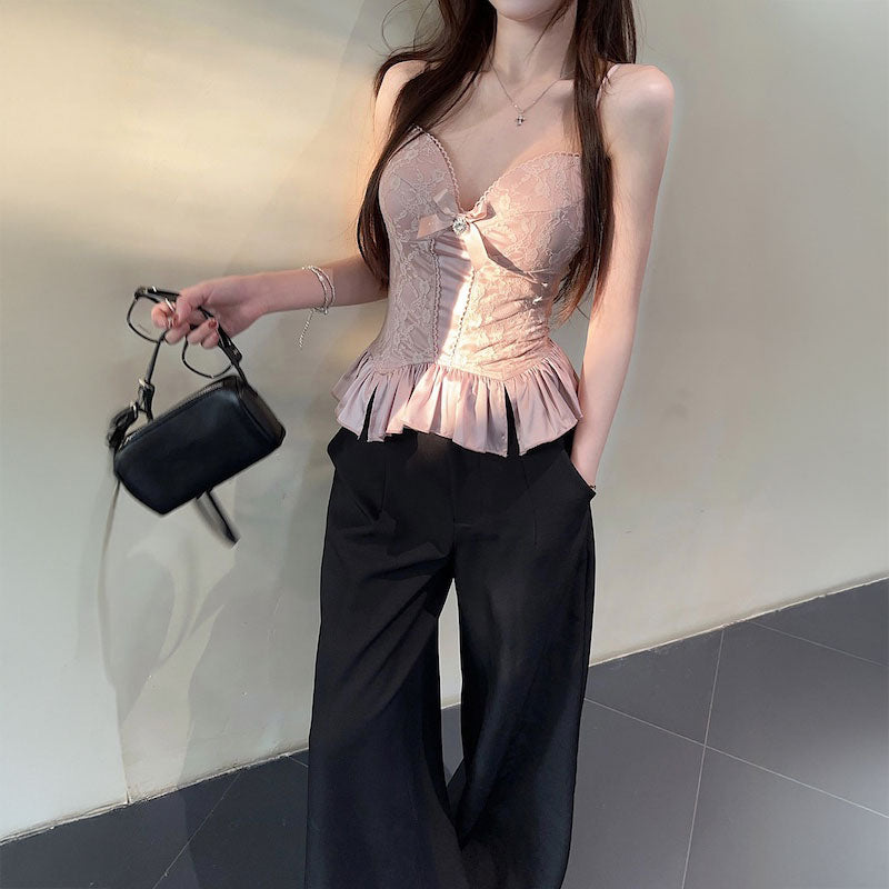 バレエビスチェキャミソール