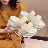 リンクルベルトサンダル