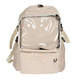 クリアポケットボックスリュック