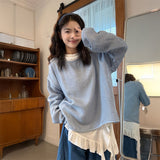 ワイドルーズリラックスライトデニム