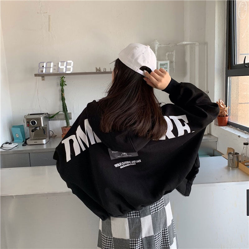 バックロゴビッグパーカー