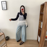 ティアードデザインフリルレイヤードスカート