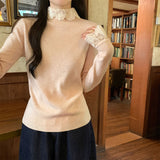 クラシックレースフリルトップス