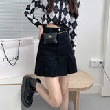 コーデュロイナチュラルプリーツスカート