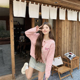 ギンガムドッグカーディガン