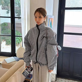 フレンチレースラインウィンドブレーカー