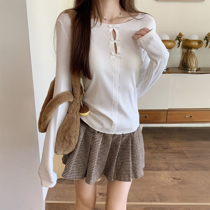 トリプルミニリボンロンT