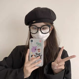 シルバーアクセントベレー帽