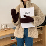 スモーキーシャギーミトン