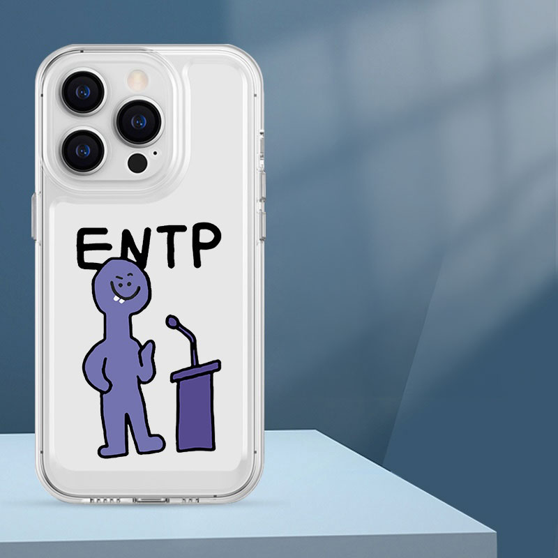 【iPhone17対応】MBTIキャラクターiPhoneケース