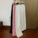 裏起毛カジュアルリブパンツ