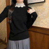 クラシックレースフリルトップス