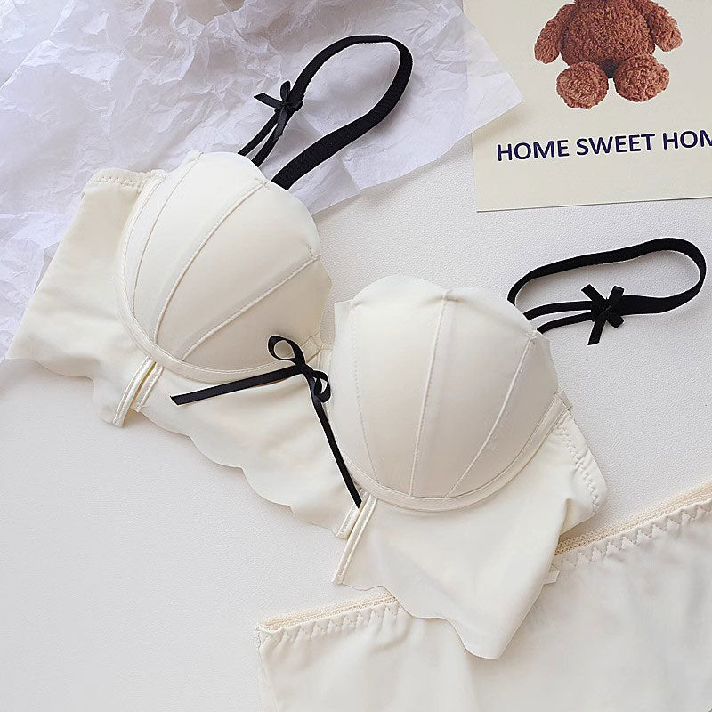 シェルカップブラ&ショーツSET