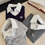 アメリカンレイヤードシャツトップス