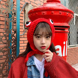 カエルニットイヤーマフ