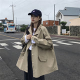 カジュアルトレンチジャケット