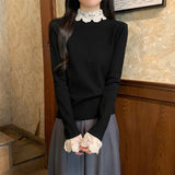 クラシックレースフリルトップス