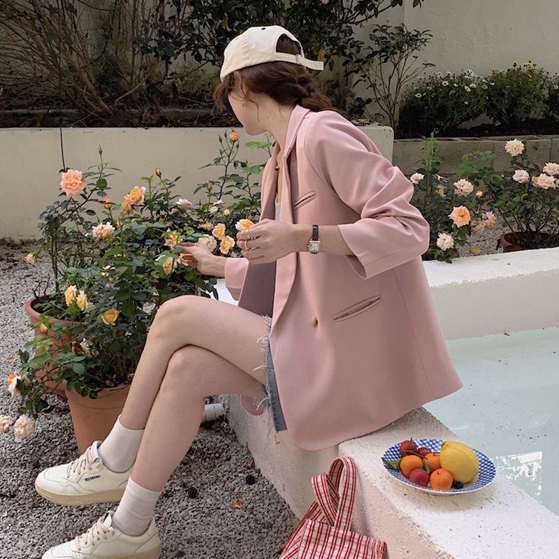 スムースソフトテーラードジャケット