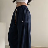 ワイドタックスウェットパンツ