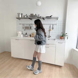 ハイネックボアポケットブルゾン