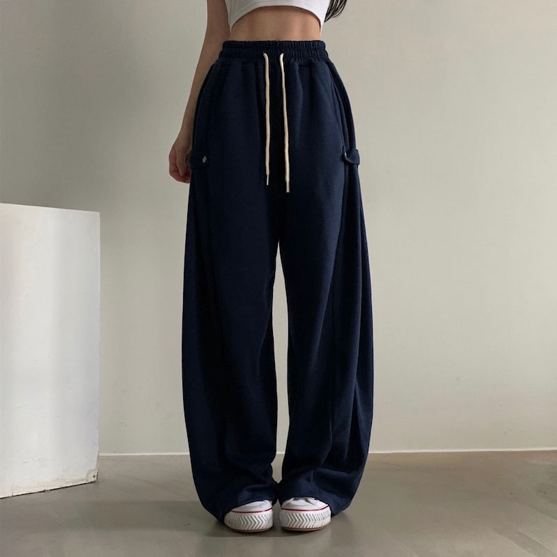 ワイドタックスウェットパンツ