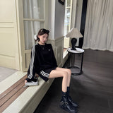 リボン刺繍トラックスウェット&スカートSET