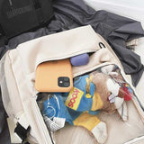 クリアポケットボックスリュック