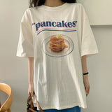 パンケーキプリントTシャツ