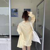 サマーストライプカラーシャツ