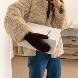 スモーキーシャギーミトン