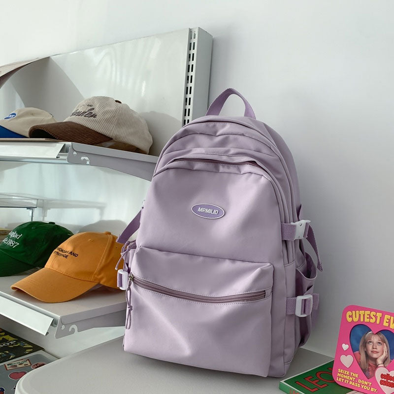 サイドバックルワンポイントリュック