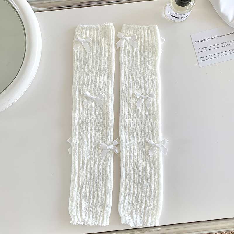 ミニリボンレッグウォーマー