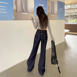 インディゴノーマルフレアデニム